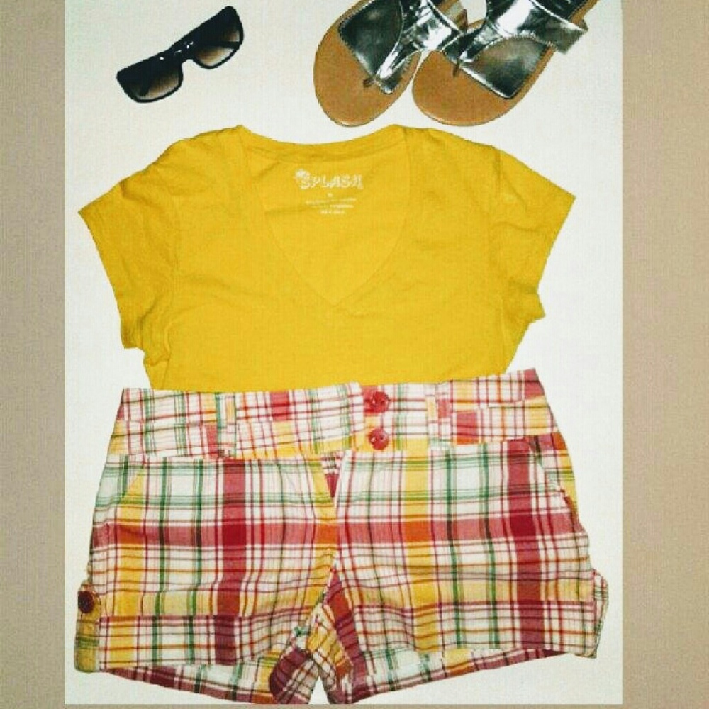 Plaid Shorts